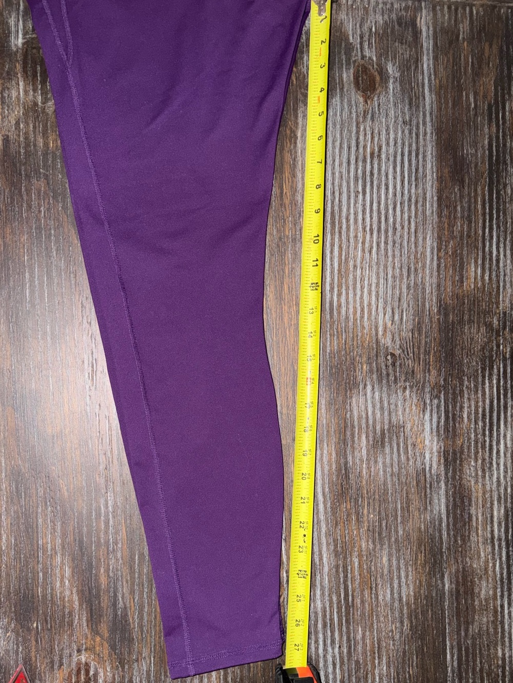 Fabletics Purple High-Waist Performance Leggings - Picture 4 of 8
